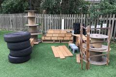 The outdoor play bits