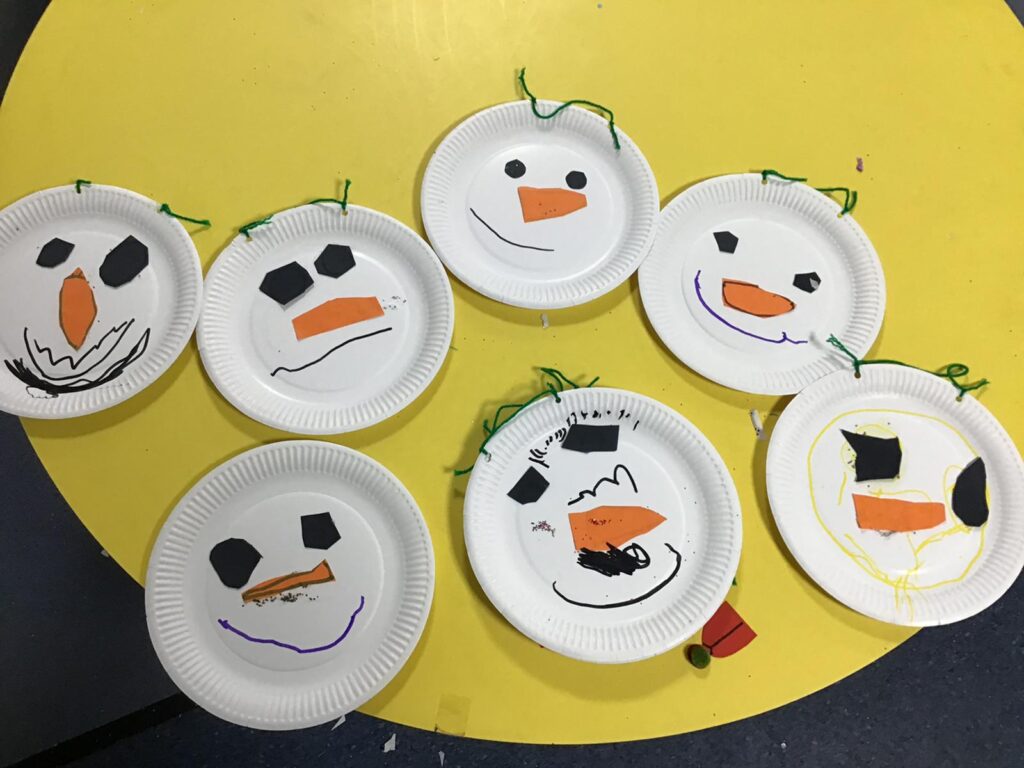 Snowman faces